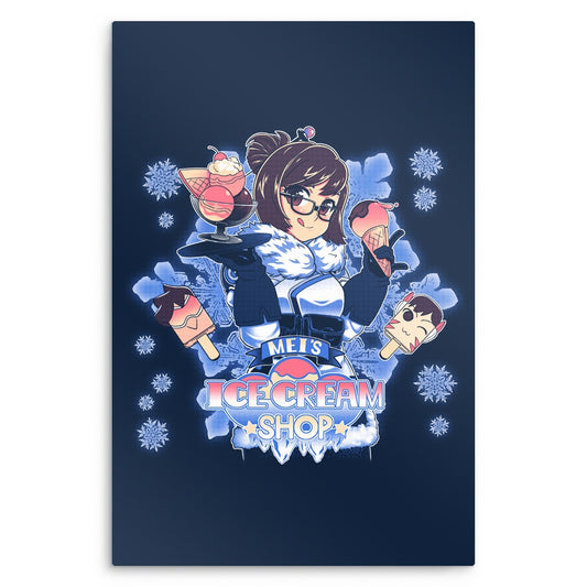 Mei's Ice Cream - Metal Print