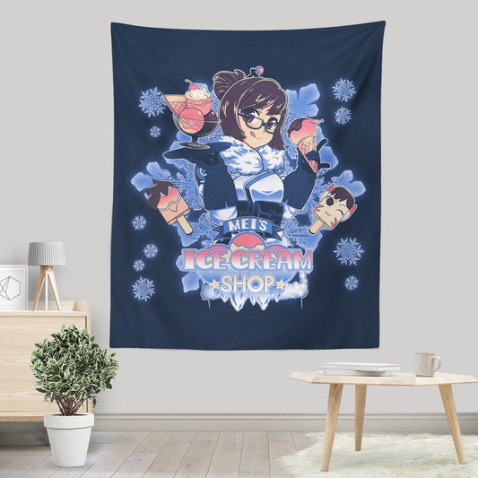 Mei's Ice Cream - Wall Tapestry