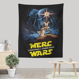 Merc Wars - Wall Tapestry