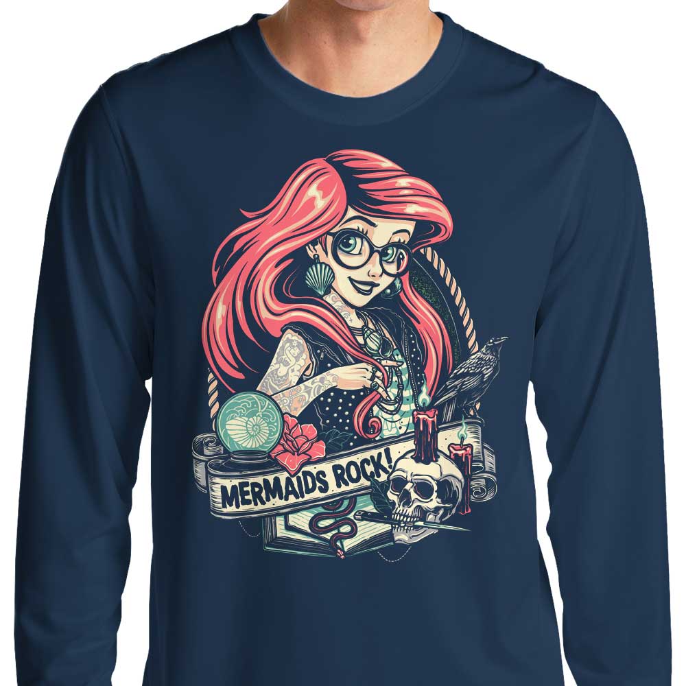 Mermaid's Rock - Long Sleeve T-Shirt