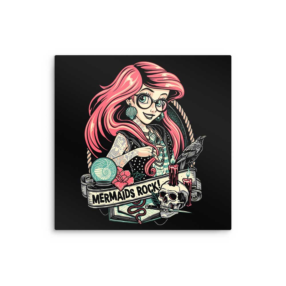 Mermaid's Rock - Metal Print