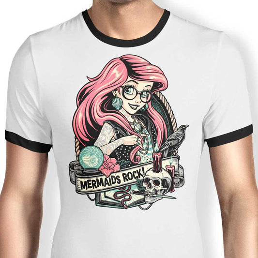 Mermaid's Rock - Ringer T-Shirt