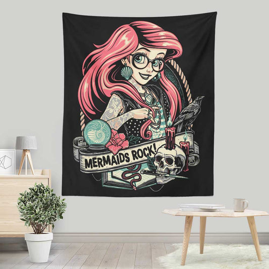 Mermaid's Rock - Wall Tapestry