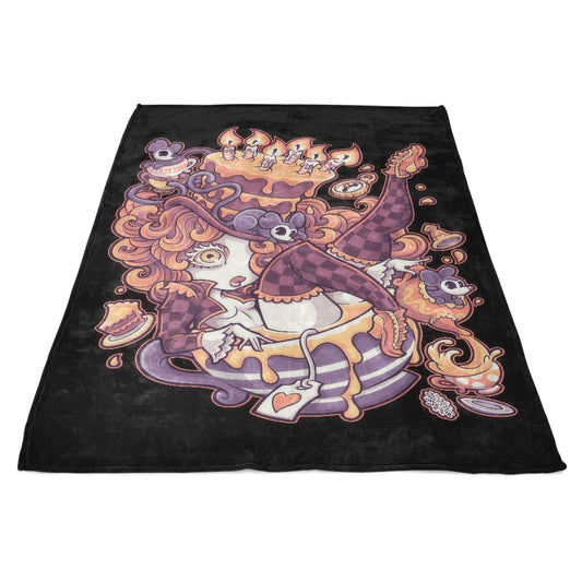 Merry Unbirthday - Fleece Blanket