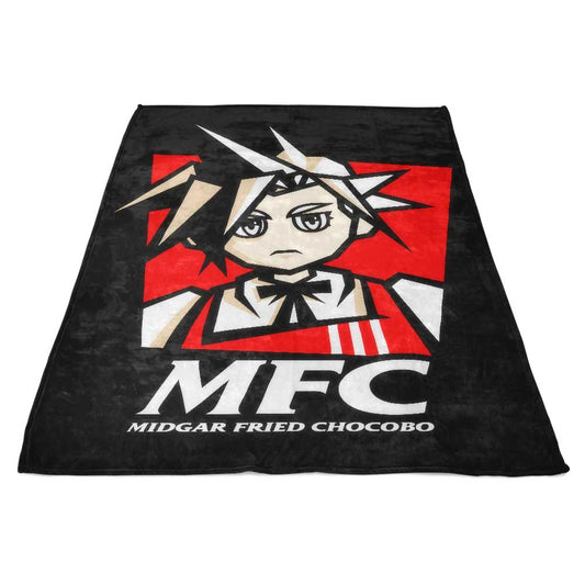 Midgar Fried Chocobo - Fleece Blanket