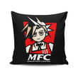 Midgar Fried Chocobo - Throw Pillow