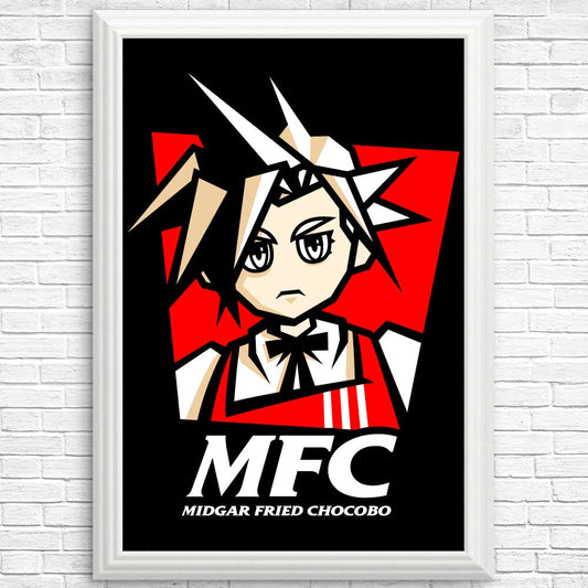 Midgar Fried Chocobo - Posters & Prints