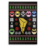 Mighty Morphin' Sweater - Metal Print