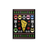 Mighty Morphin' Sweater - Metal Print