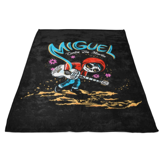 Miguel vs. the Dead (Alt) - Fleece Blanket