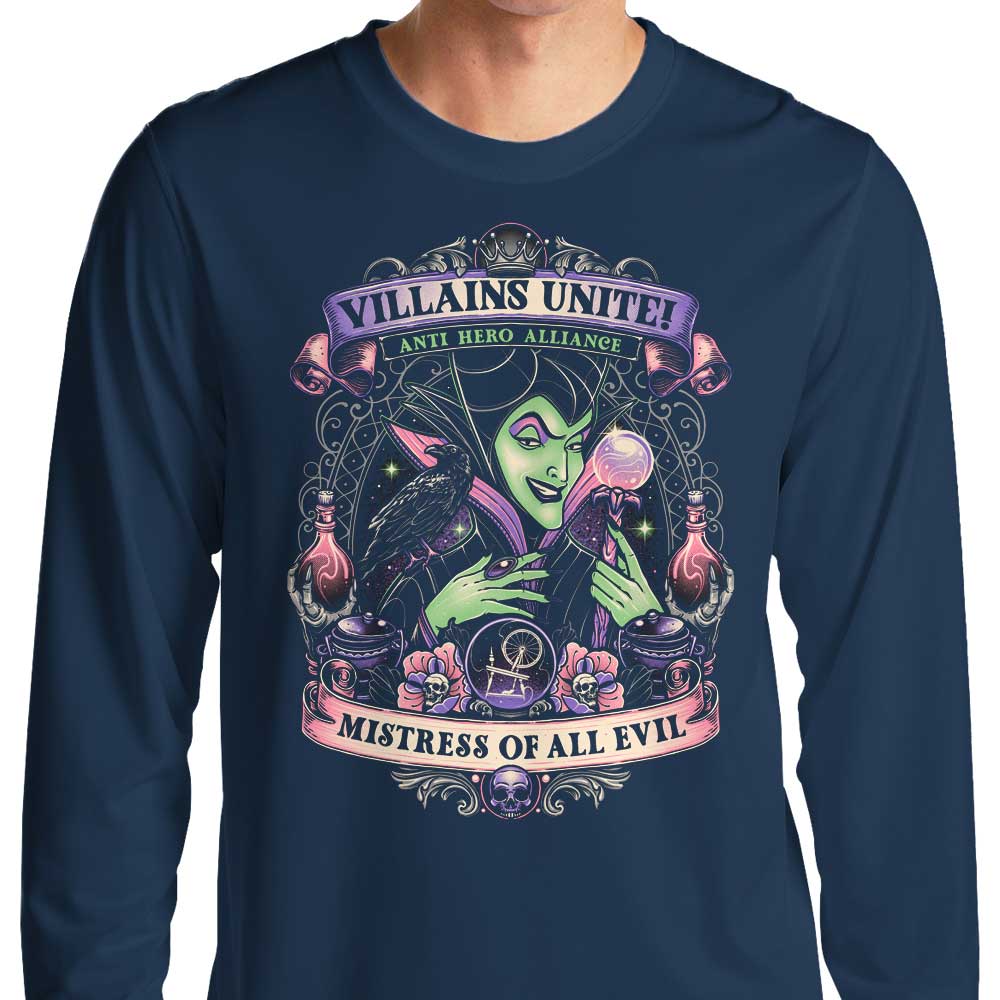 Mistress of All Evil - Long Sleeve T-Shirt