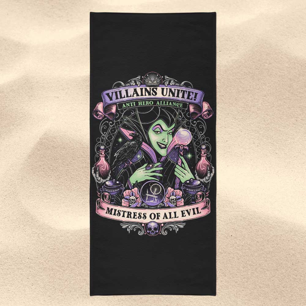 Mistress of All Evil - Towel