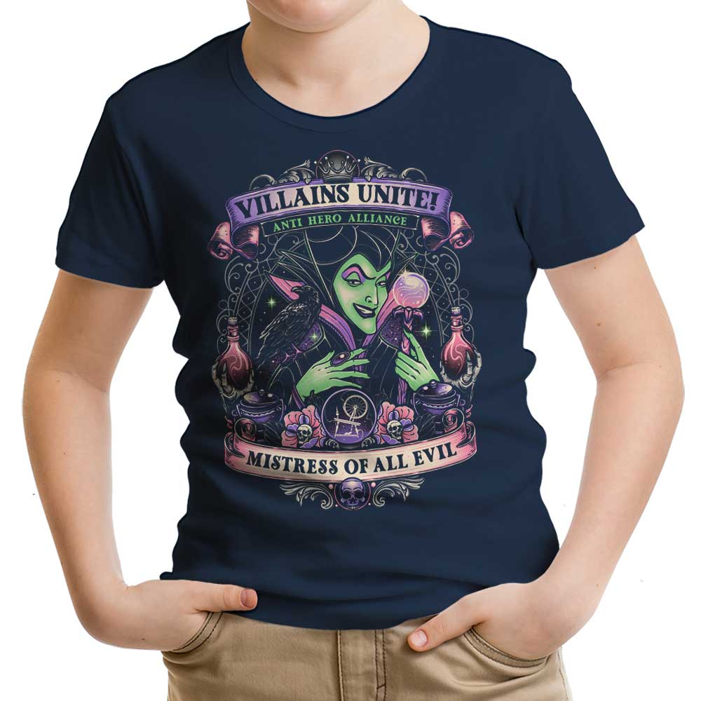 Mistress of All Evil - Youth Apparel