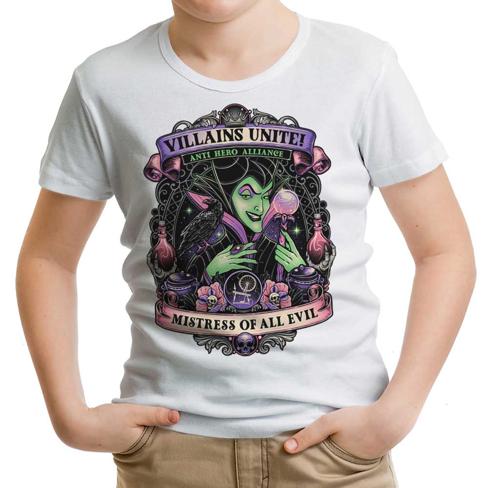 Mistress of All Evil - Youth Apparel