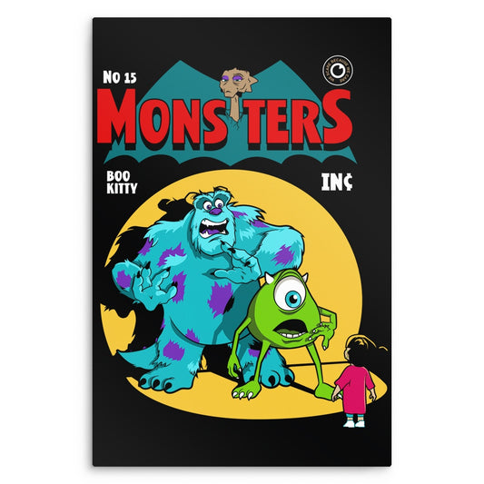 Mon-Sters - Metal Print