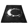 Moon Bust - Fleece Blanket