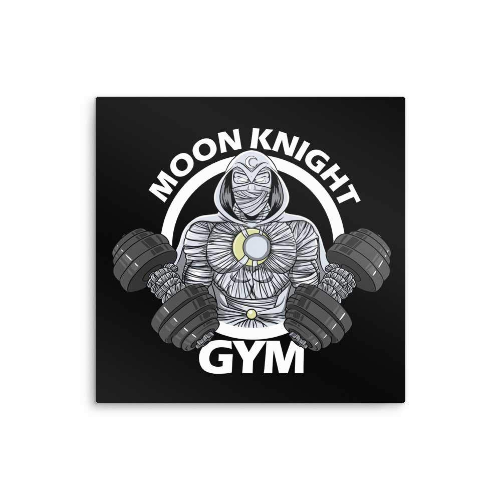 Moon Gym - Metal Print