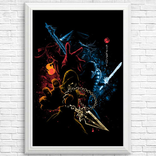 Mortal Fighters - Posters & Prints