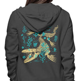 Mosasaurus Fossils - Hoodie