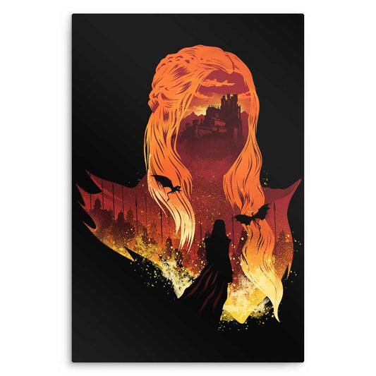 Mother of Dragons - Metal Print