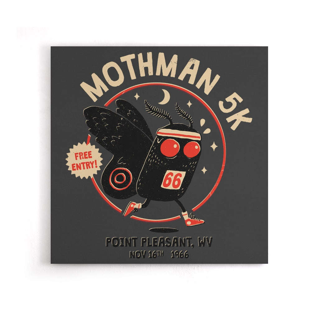 Mothman 5k - Canvas Print