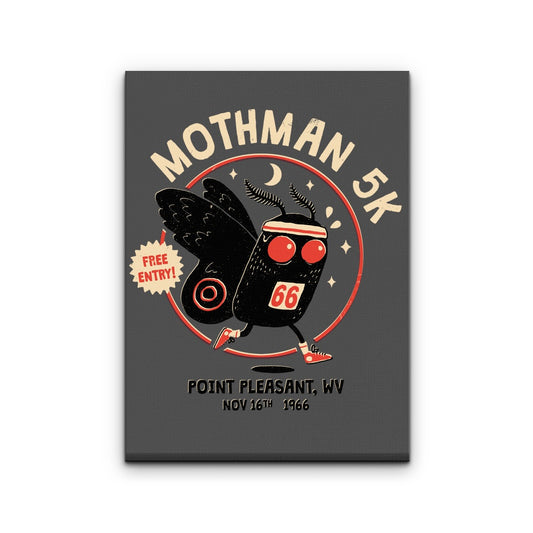 Mothman 5k - Canvas Print