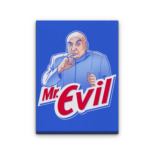 Mr. Evil - Canvas Print