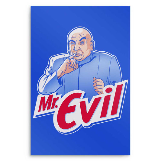 Mr. Evil - Metal Print