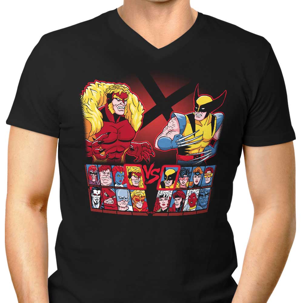 Mutant Fighter - Men's V-Neck – Once Upon a Tee