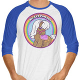 My Lil Pawnee - 3/4 Sleeve Raglan T-Shirt