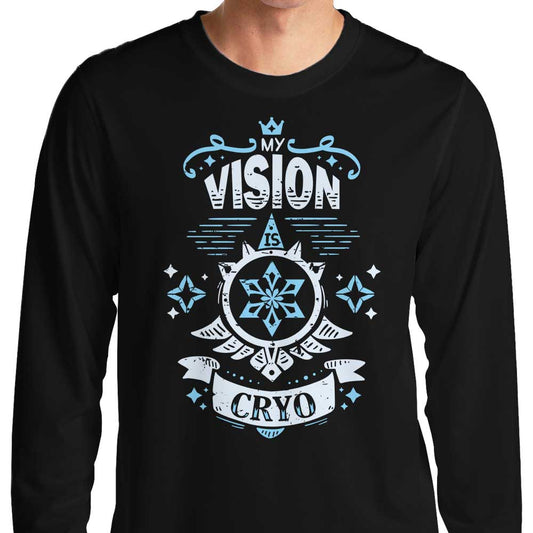 My Vision is Cryo - Long Sleeve T-Shirt