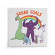 Mythical Squad Goals - Canvas Print