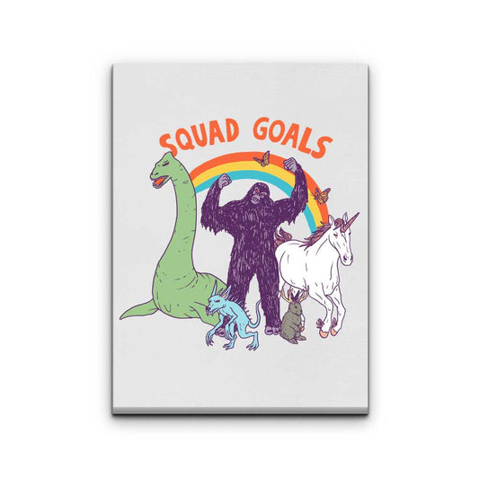 Mythical Squad Goals - Canvas Print