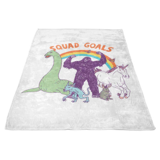 Mythical Squad Goals - Fleece Blanket