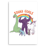 Mythical Squad Goals - Metal Print