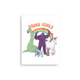 Mythical Squad Goals - Metal Print