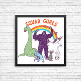 Mythical Squad Goals - Posters & Prints