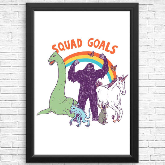 Mythical Squad Goals - Posters & Prints