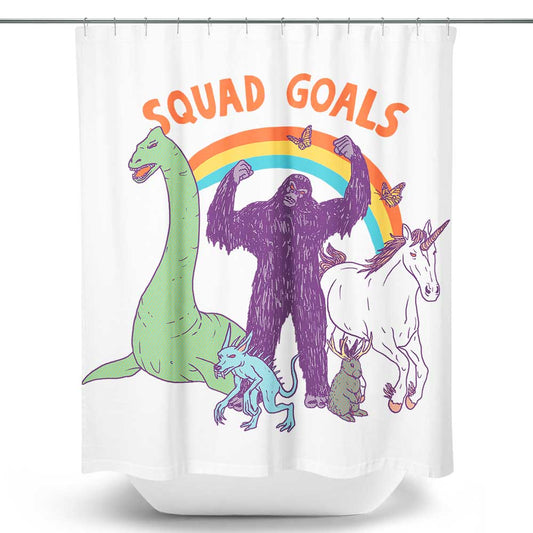 Mythical Squad Goals - Shower Curtain