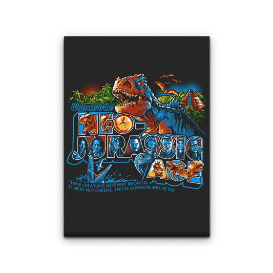 Neo Jurassic Age - Canvas Print