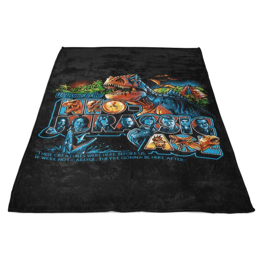 Neo Jurassic Age - Fleece Blanket