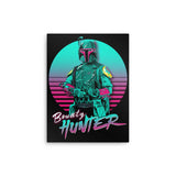 Neon Bounty Hunter - Metal Print