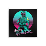 Neon Bounty Hunter - Metal Print