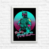 Neon Bounty Hunter - Posters & Prints