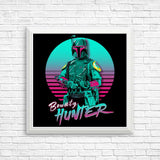 Neon Bounty Hunter - Posters & Prints