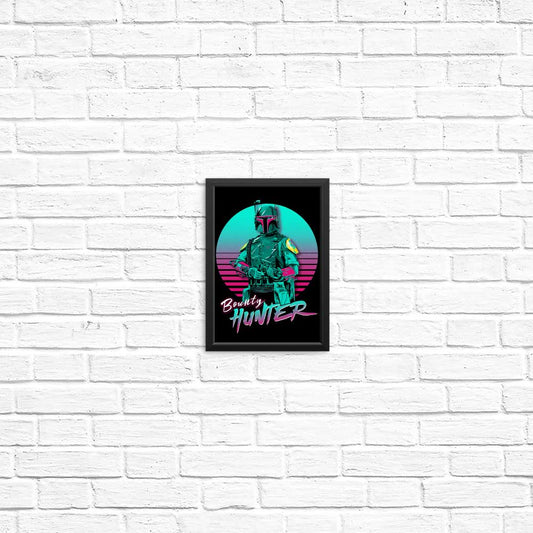 Neon Bounty Hunter - Posters & Prints