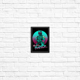 Neon Bounty Hunter - Posters & Prints