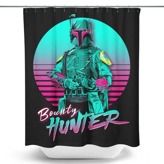 Neon Bounty Hunter - Shower Curtain