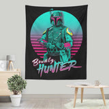 Neon Bounty Hunter - Wall Tapestry