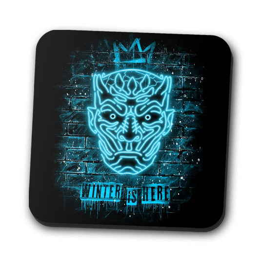 Neon Ice King - Coasters